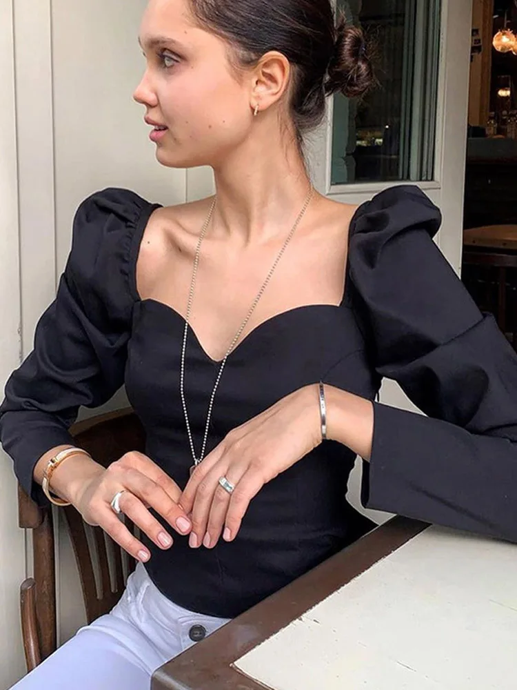 Salina Puff Sleeves Top - Image 3