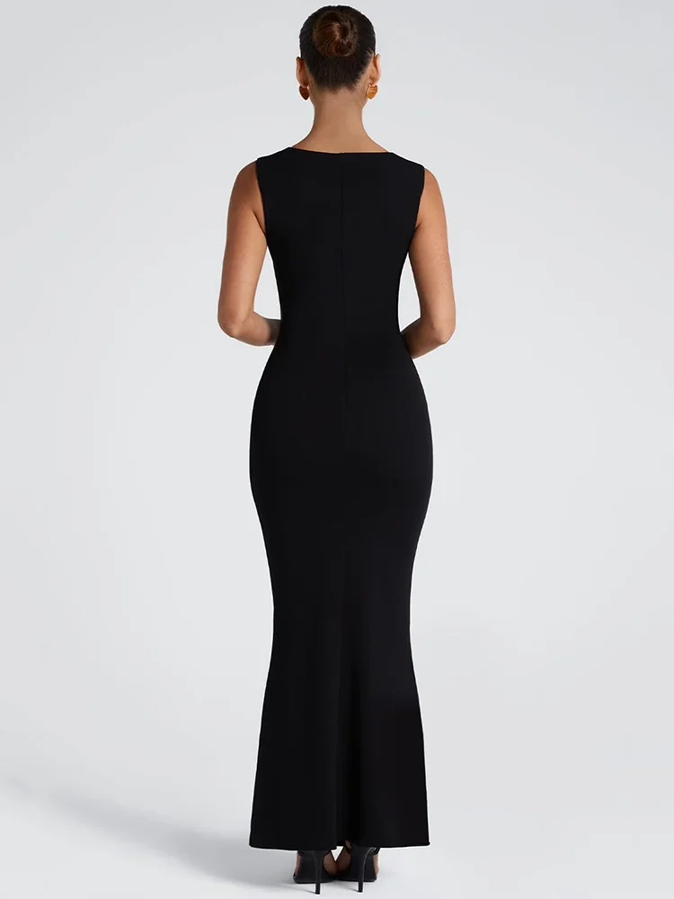 Salina Square Neck Maxi Dress - Image 11