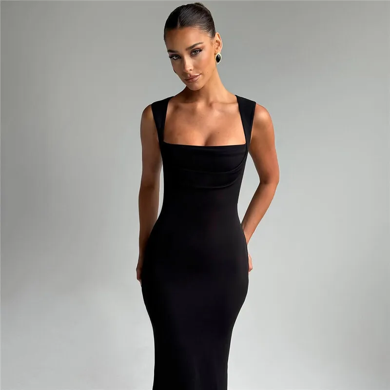 Salina Square Neck Maxi Dress - Image 16
