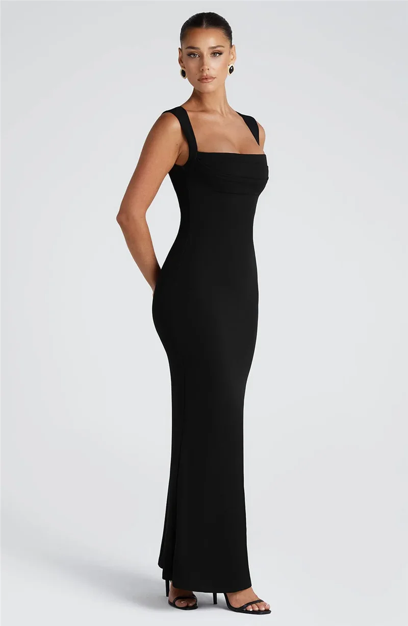Salina Square Neck Maxi Dress - Image 18