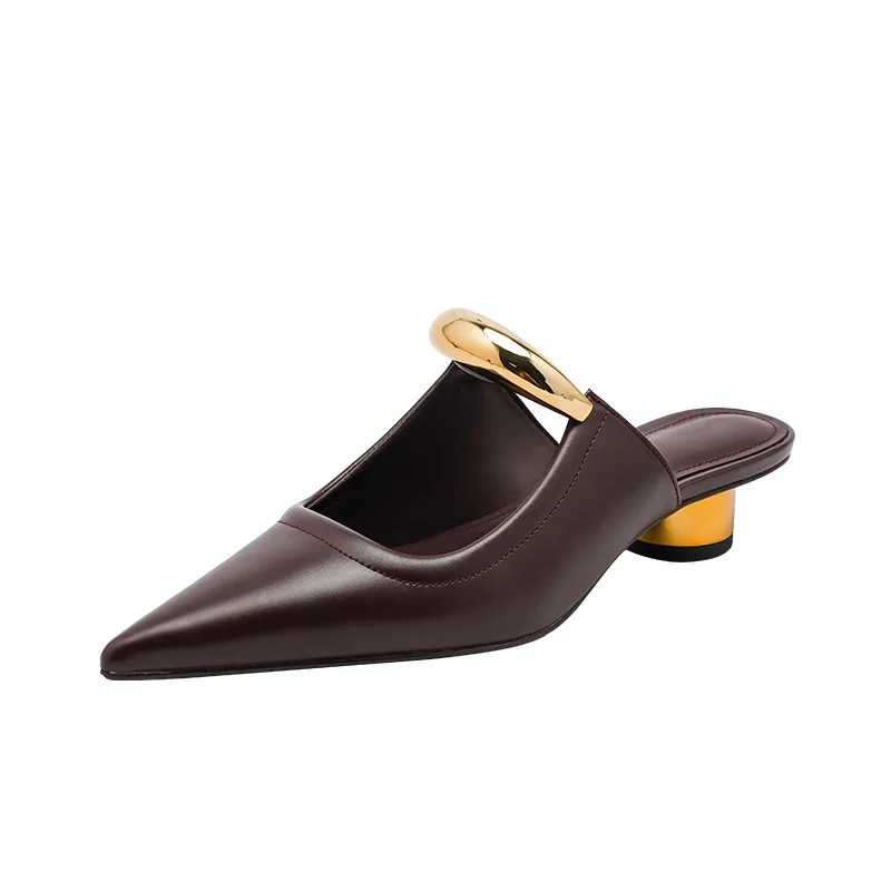 Sarajane Pointed Toe Mules - Image 13