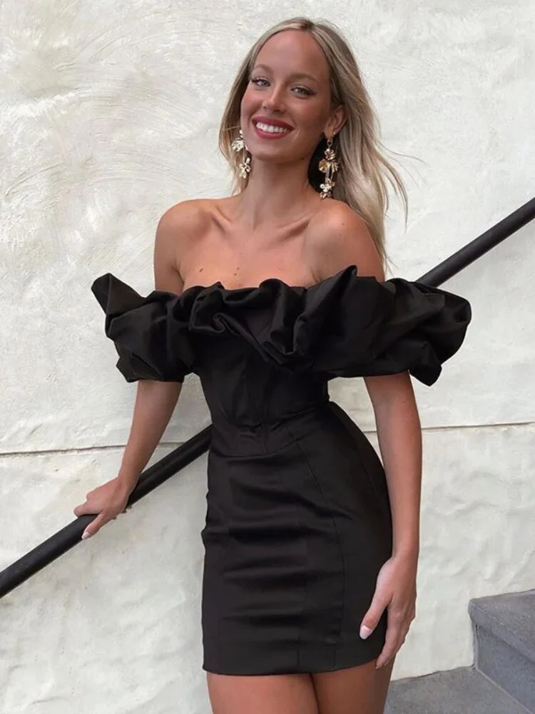 Sasha's Elegant Neckline Dress - Image 15