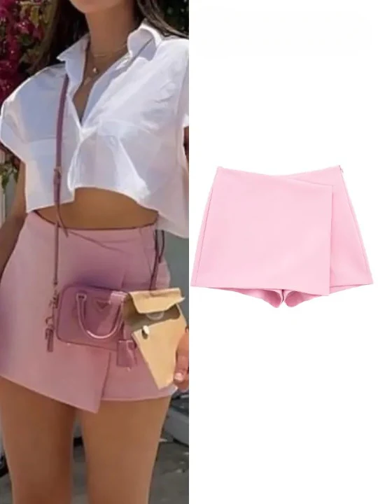 'Sass Meets Sophistication' Slim Skorts - Image 2