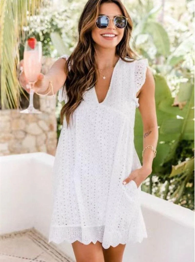 Seara Pocket Mini Dress - Image 5