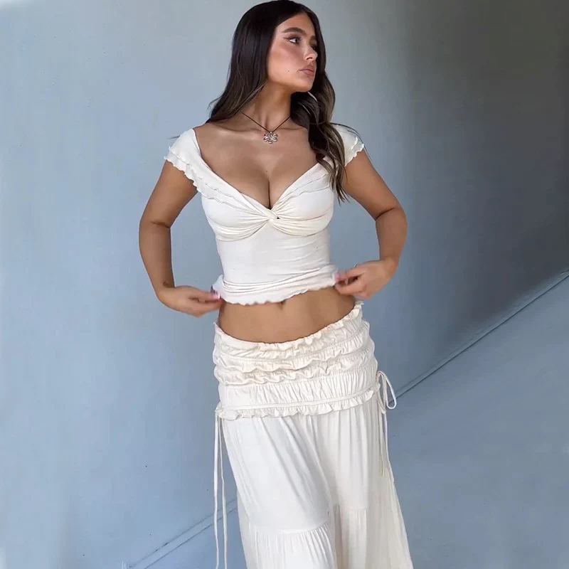 Seashell Chic Skirt Set - Image 10