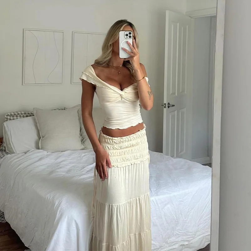 Seashell Chic Skirt Set - Image 8