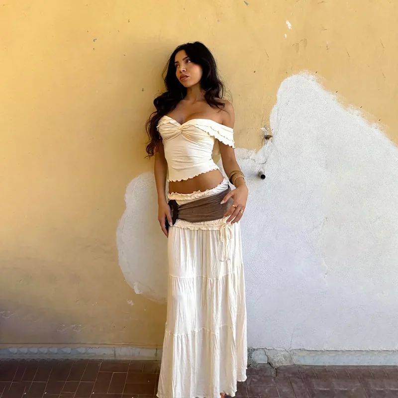 Seashell Chic Skirt Set - Image 9
