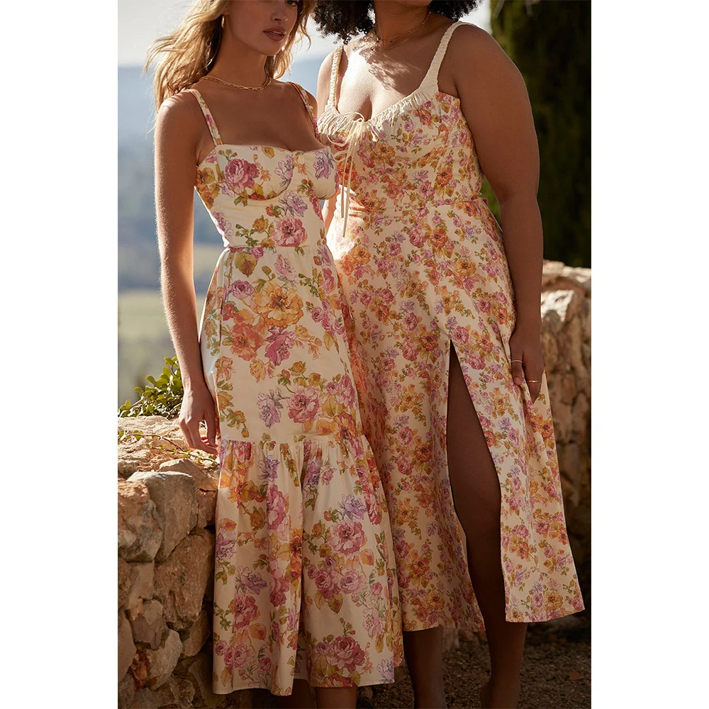 Seraphine  Floral Midi Dress - Image 11