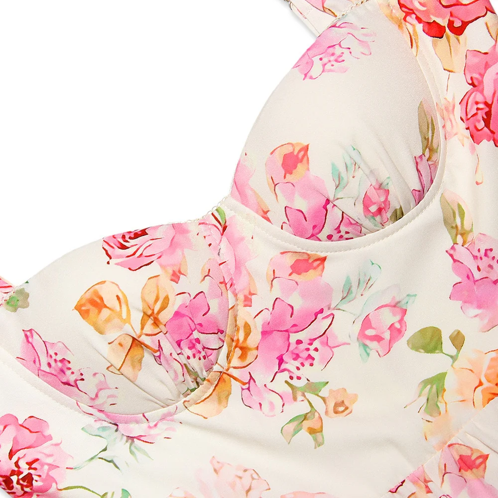 Seraphine  Floral Midi Dress - Image 16