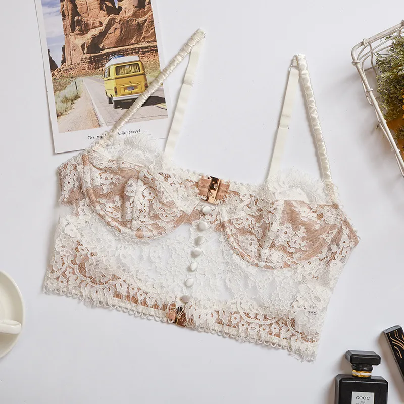 'Serenade in Lace' Cropped Cami - Image 6