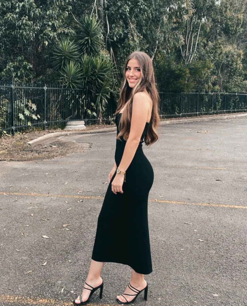 Serene Sunset Tube Dress - Image 14
