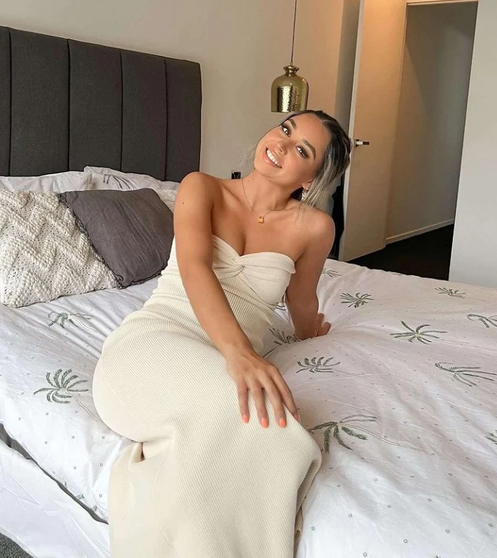 Serene Sunset Tube Dress - Image 17