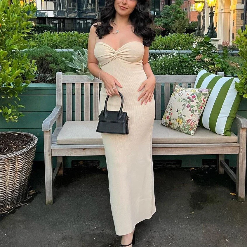 Serene Sunset Tube Dress - Image 20