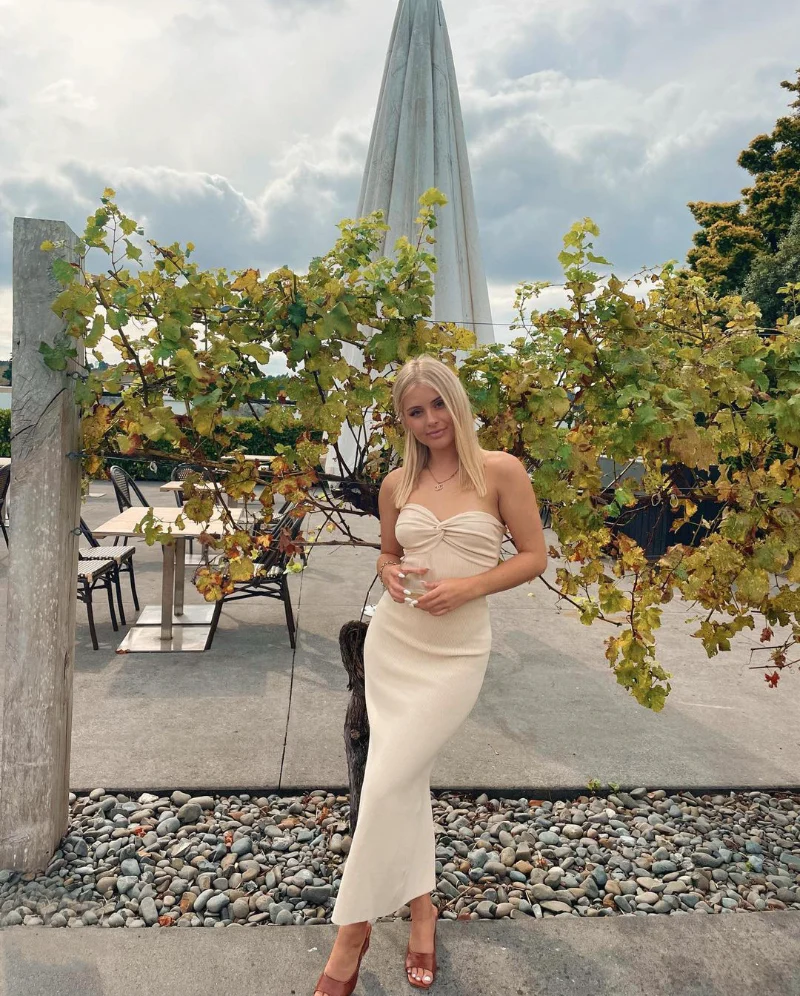 Serene Sunset Tube Dress - Image 22