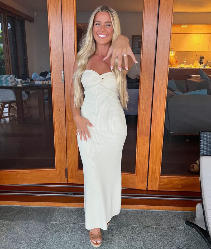 Serene Sunset Tube Dress - Image 4