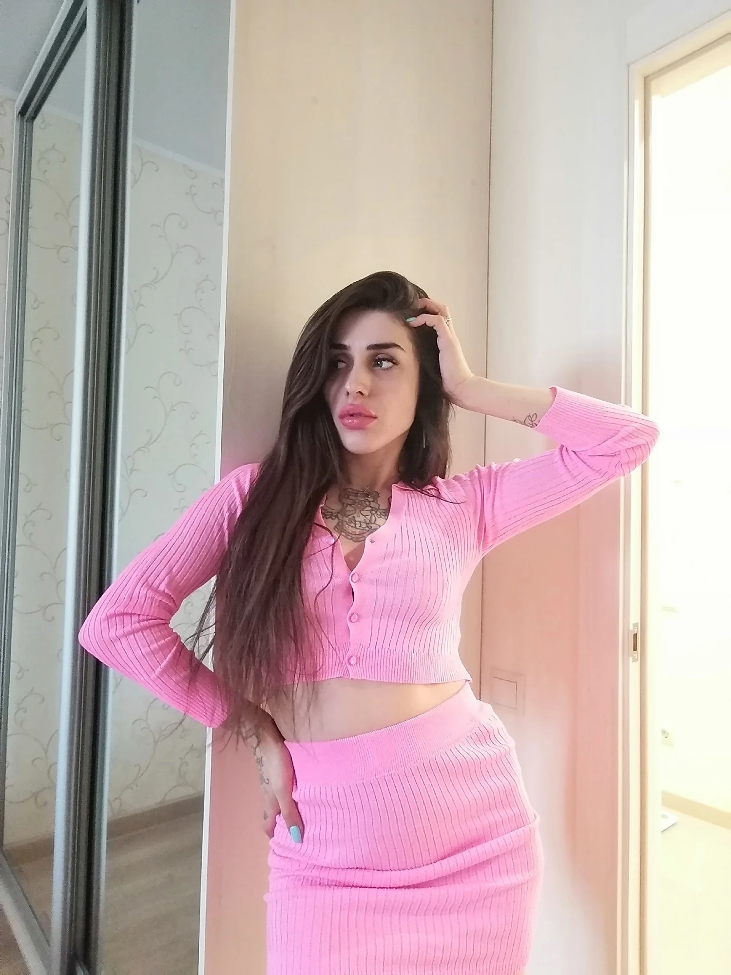 Shaina Mini Bodycon Skirt Set - Image 8