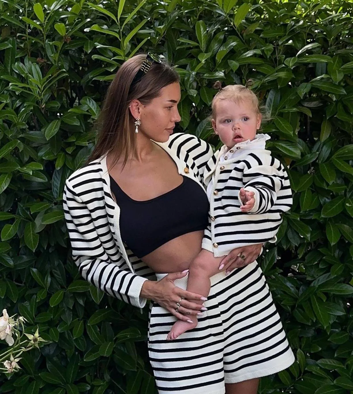 She's A Beast Striped Shorts Set - Image 23