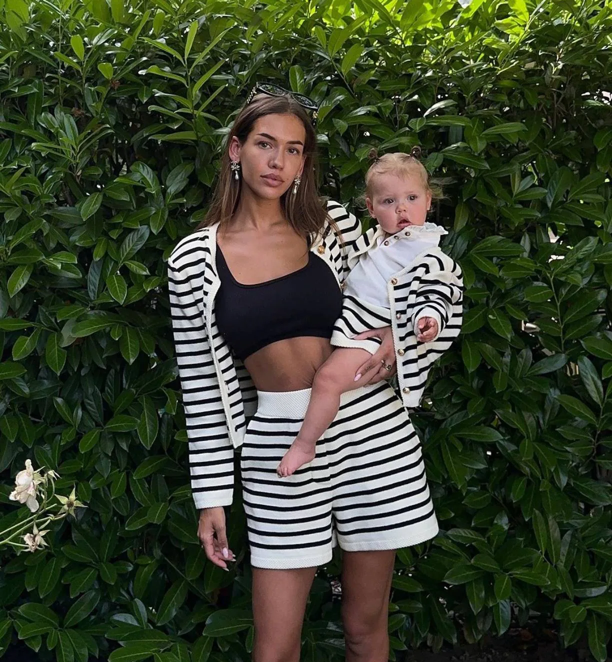 She's A Beast Striped Shorts Set - Image 24