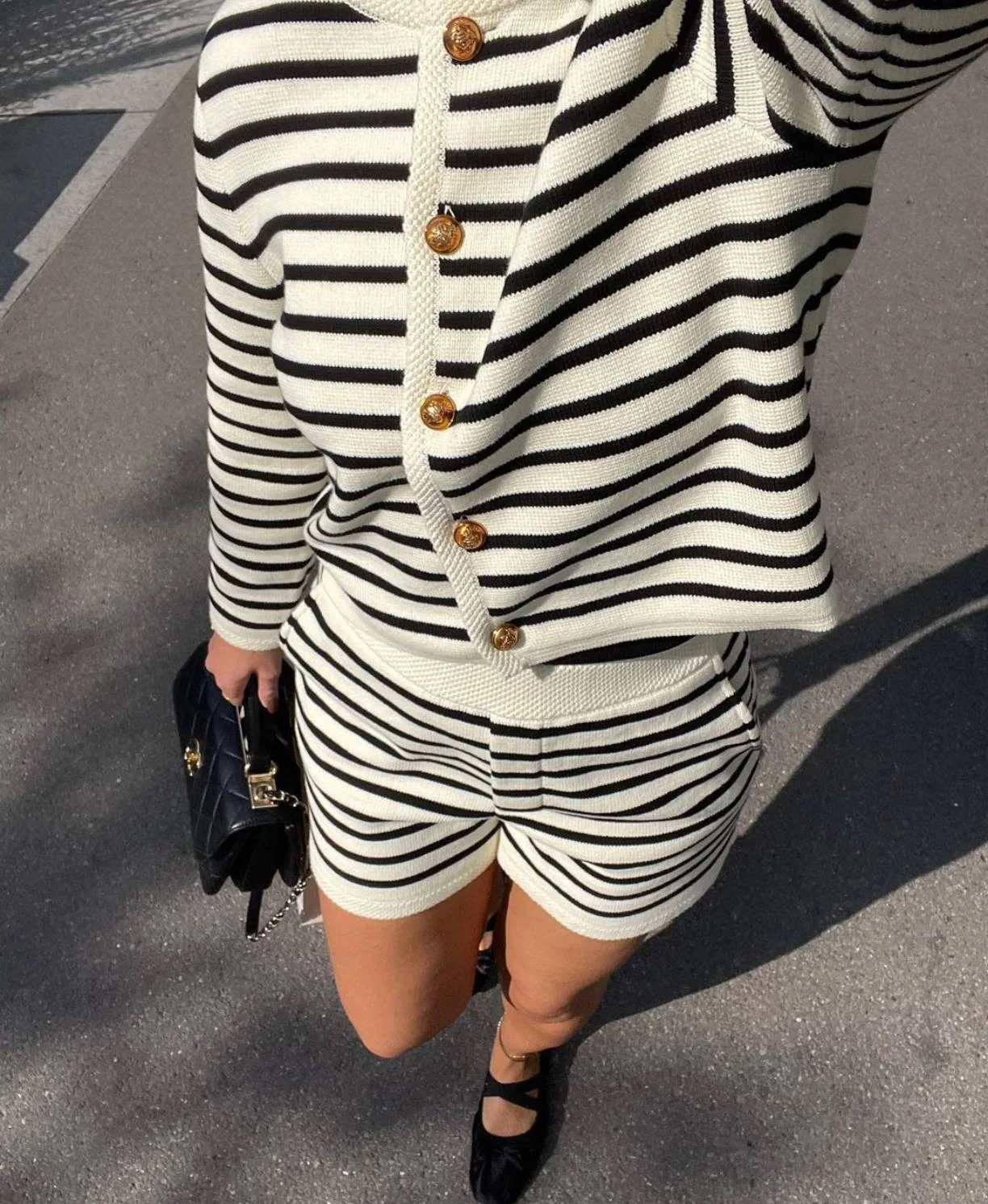 She's A Beast Striped Shorts Set - Image 28
