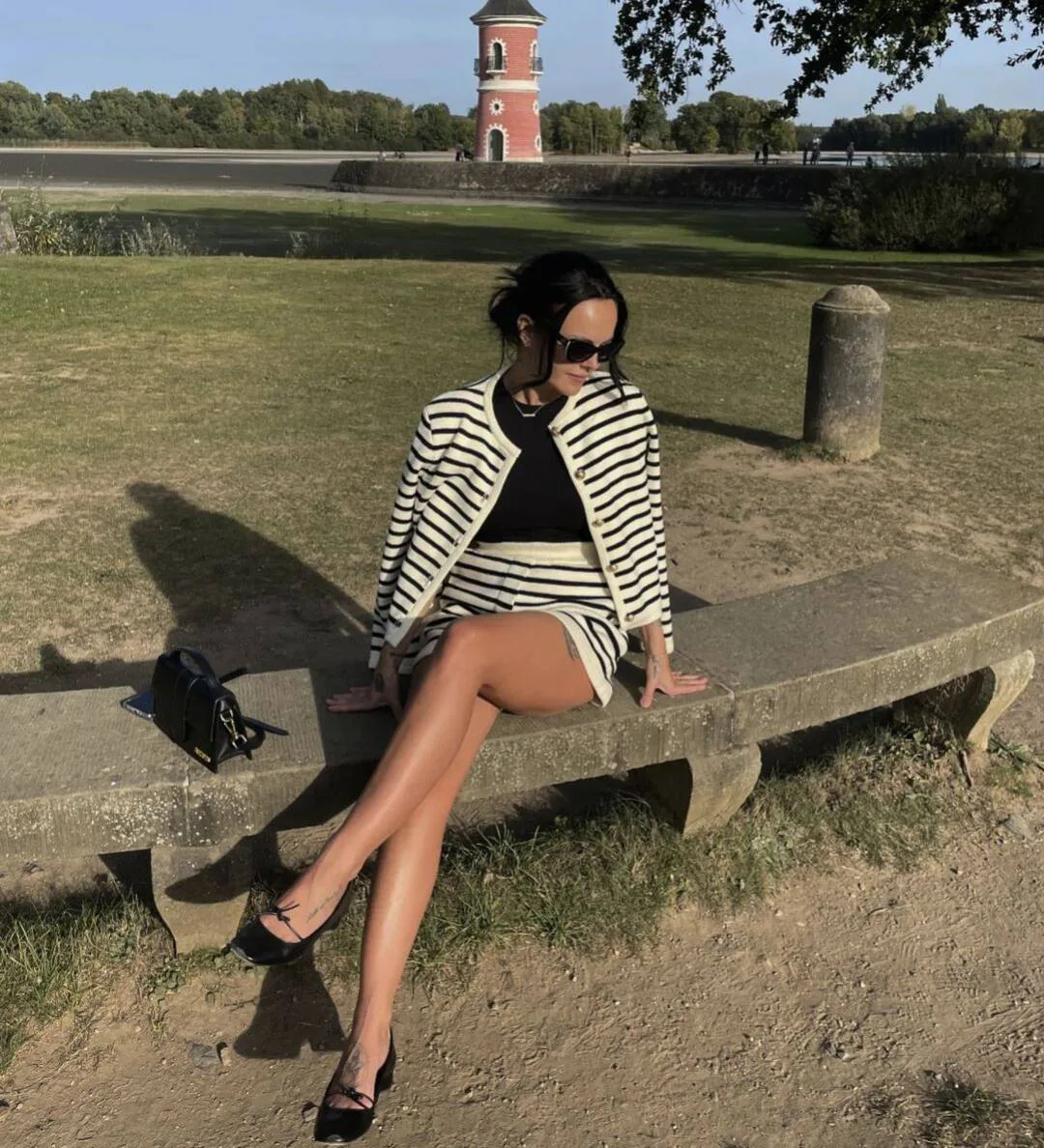 She's A Beast Striped Shorts Set - Image 32
