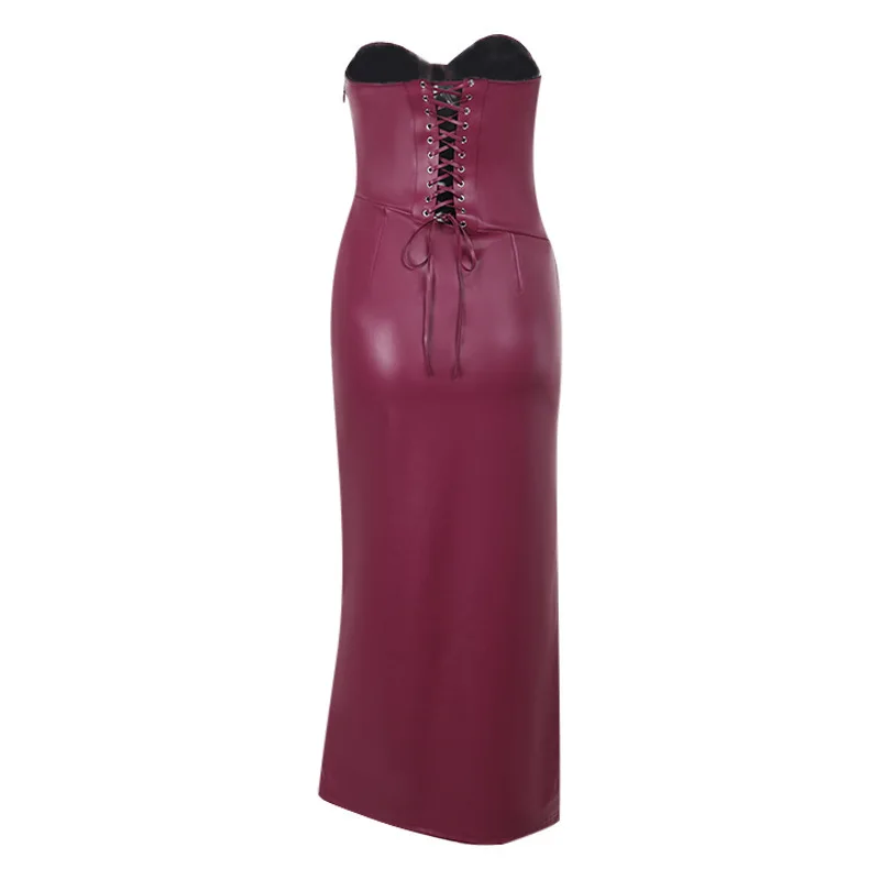 She's Passionate Strapless Midi Dress - Image 9