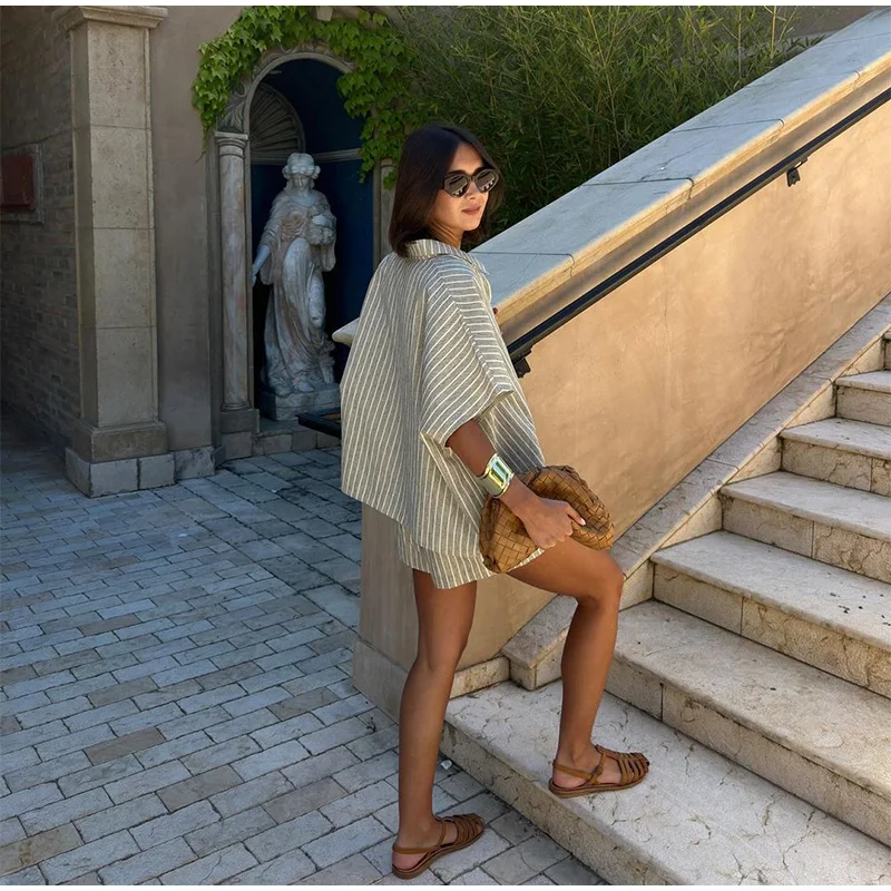 Shilo Striped Shorts Set - Image 12