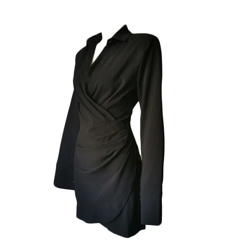 Sienna Draped Dress - Image 4
