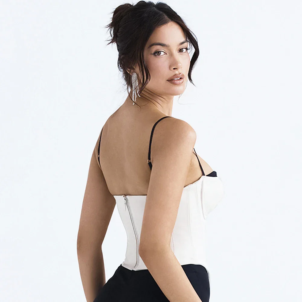 Silk Siren Corset Crop Top - Image 4