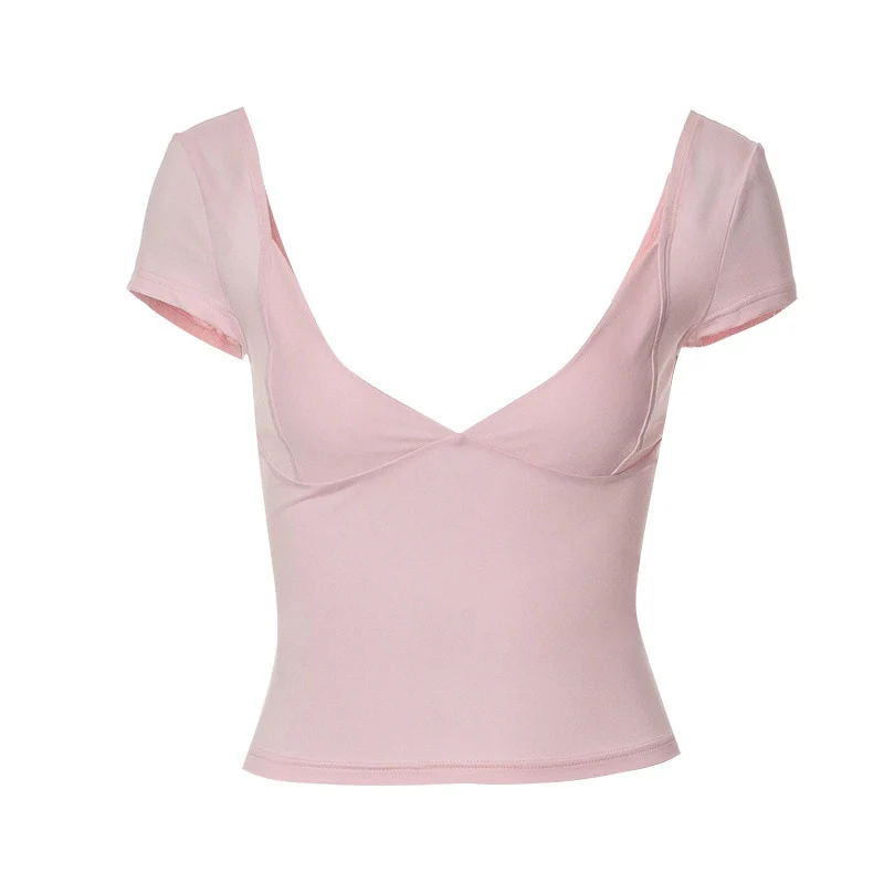 Simplicity Speaks V-Neck Top - Image 7