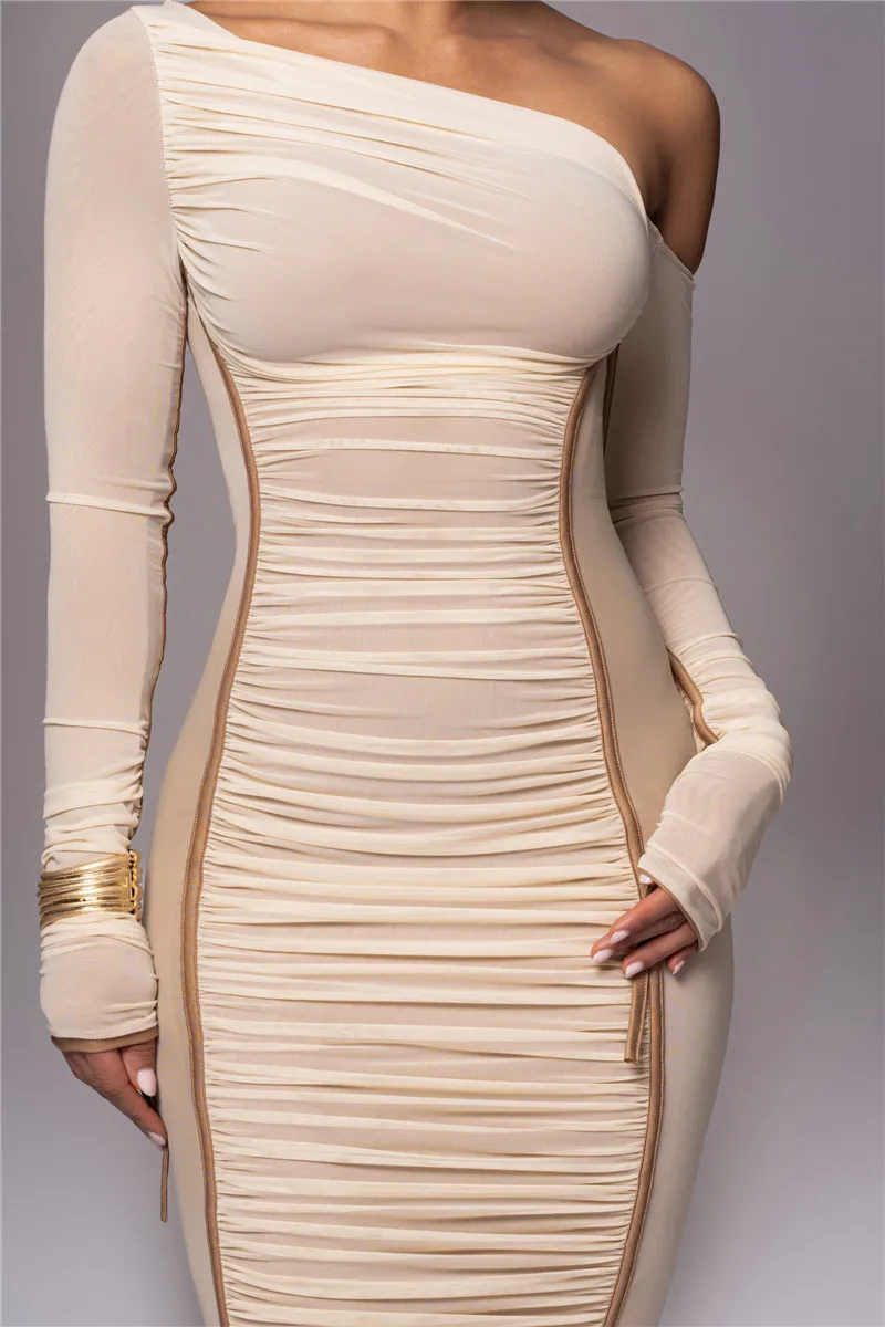 Slaying Saisha Mesh Bodycon Dress - Image 11
