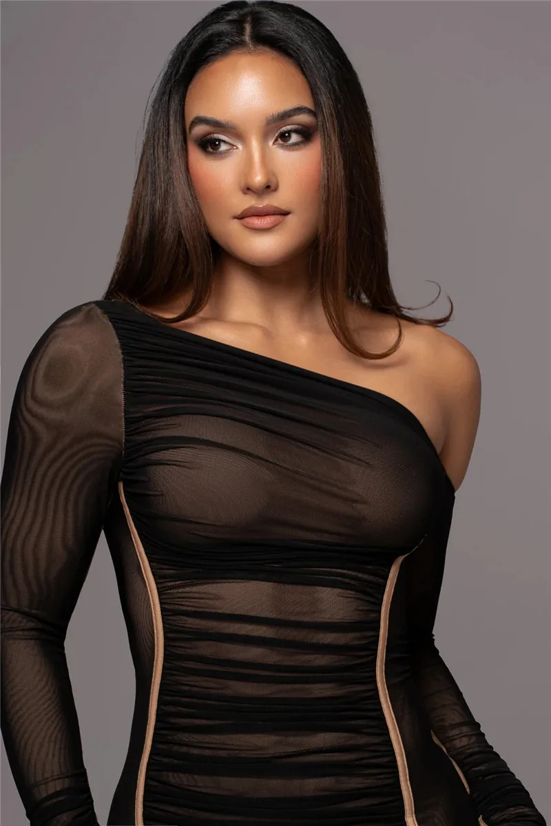 Slaying Saisha Mesh Bodycon Dress - Image 24