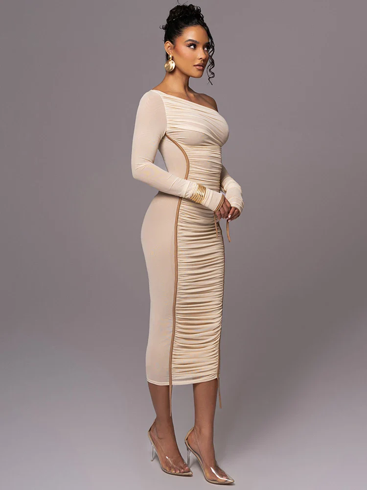 Slaying Saisha Mesh Bodycon Dress - Image 3