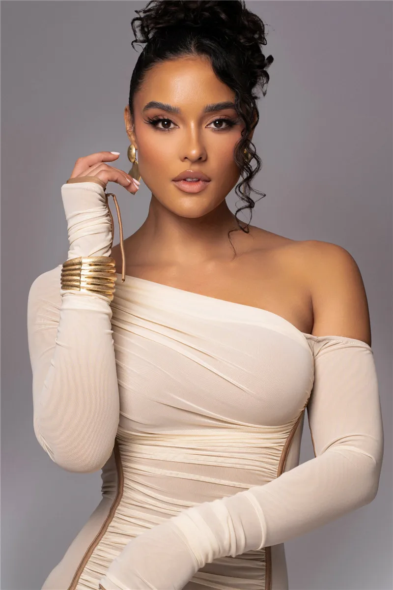 Slaying Saisha Mesh Bodycon Dress - Image 6