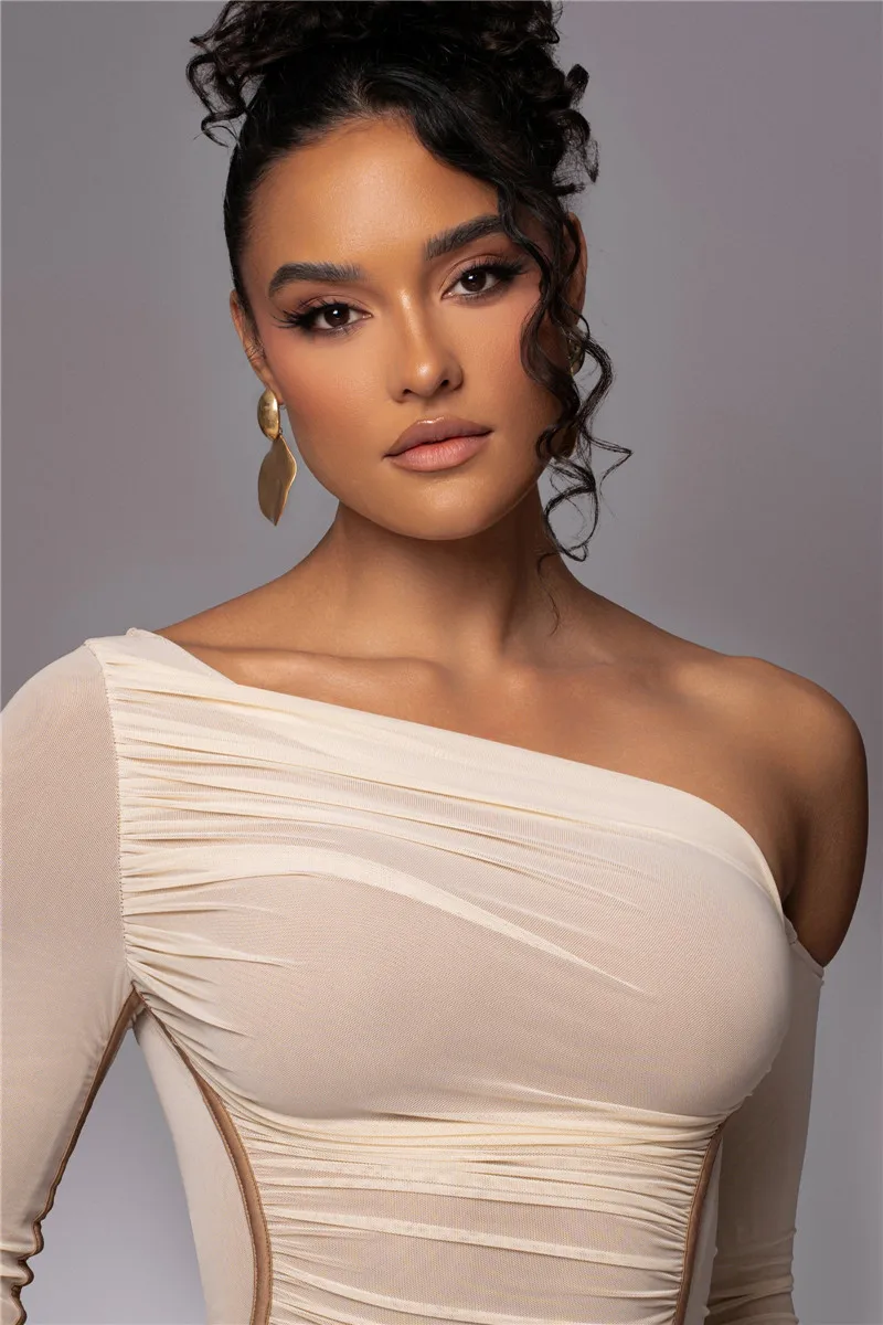 Slaying Saisha Mesh Bodycon Dress - Image 8