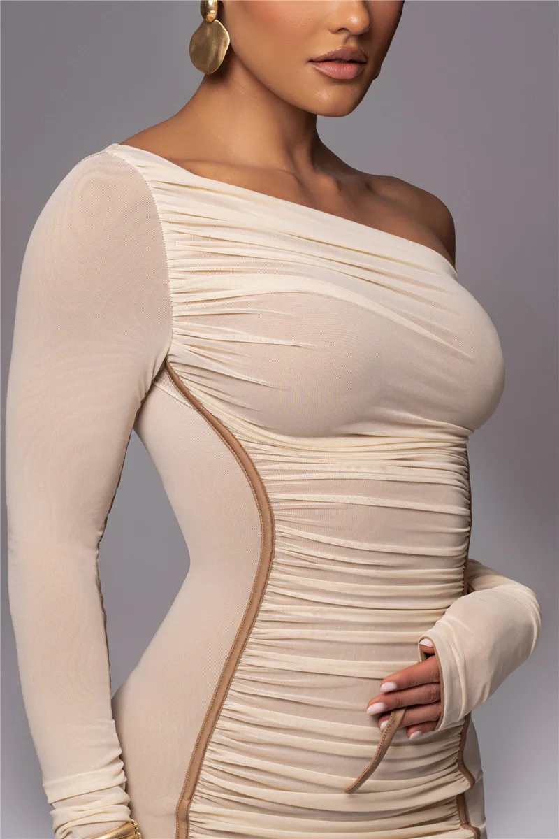 Slaying Saisha Mesh Bodycon Dress - Image 9
