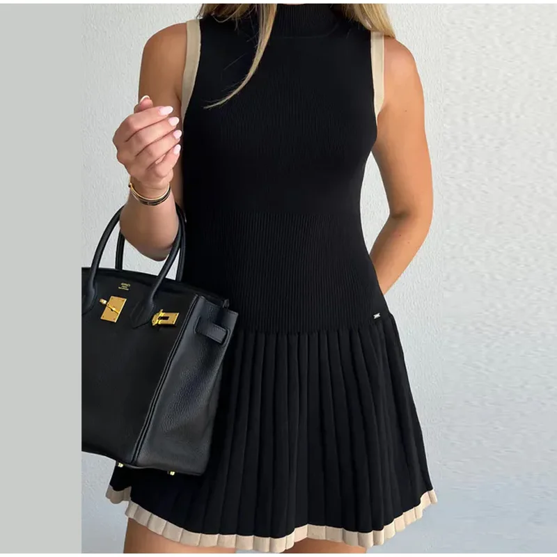 Snug Sophistication Knit Dress - Image 5