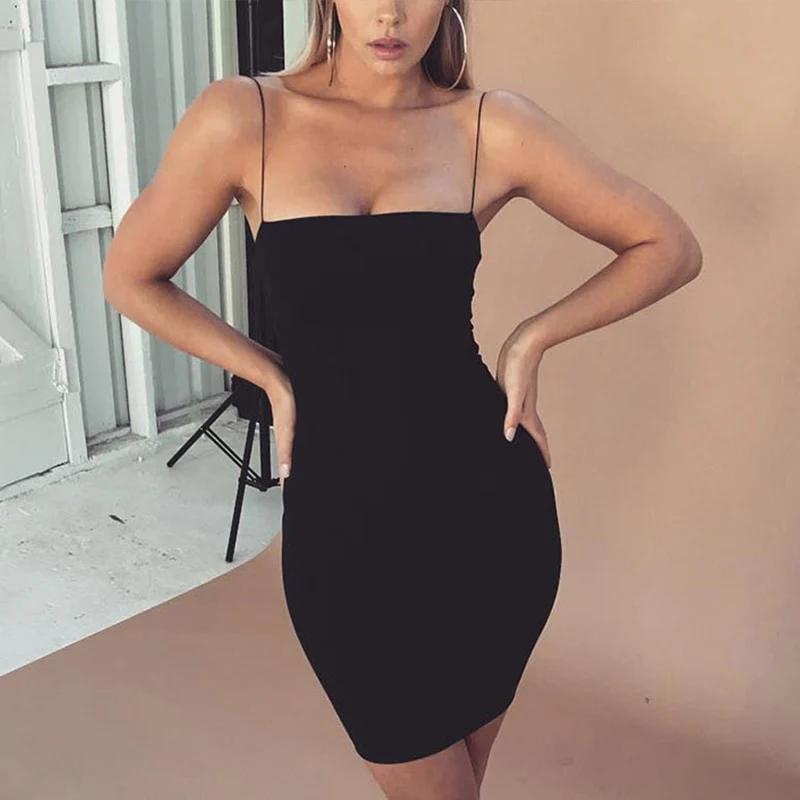 Sofia Spaghetti Strappy Dress - Image 2