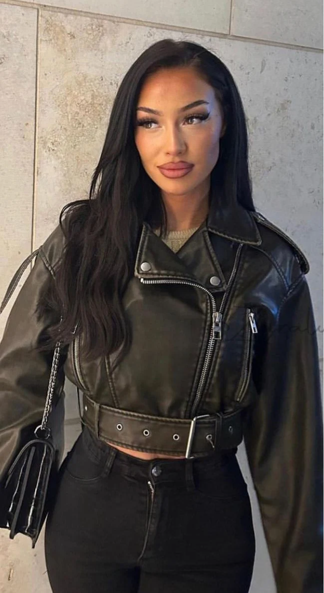 Soho Slick Leather Jacket - Image 4