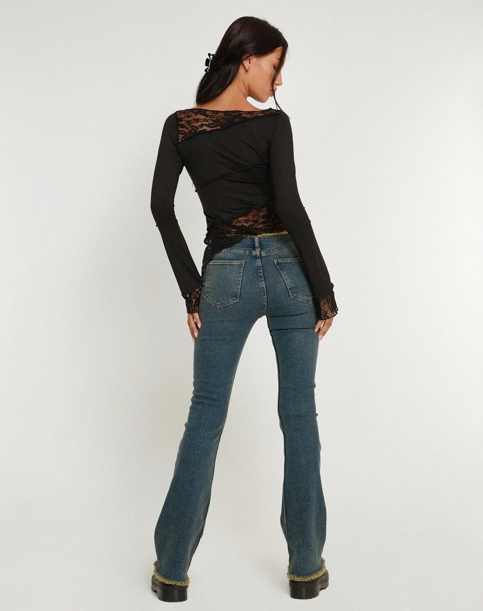 Sophia Stylish Lacework Top - Image 20