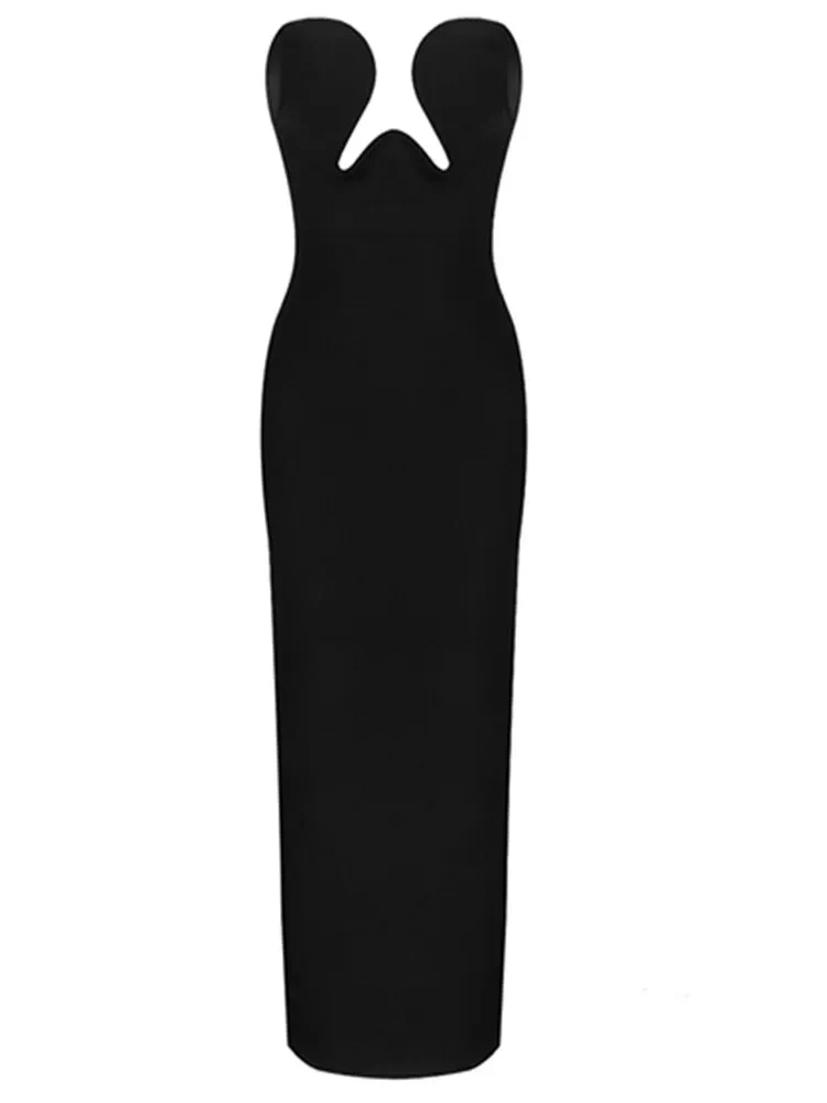 Sophisticated Cut-Out Glamour Dress - Image 16