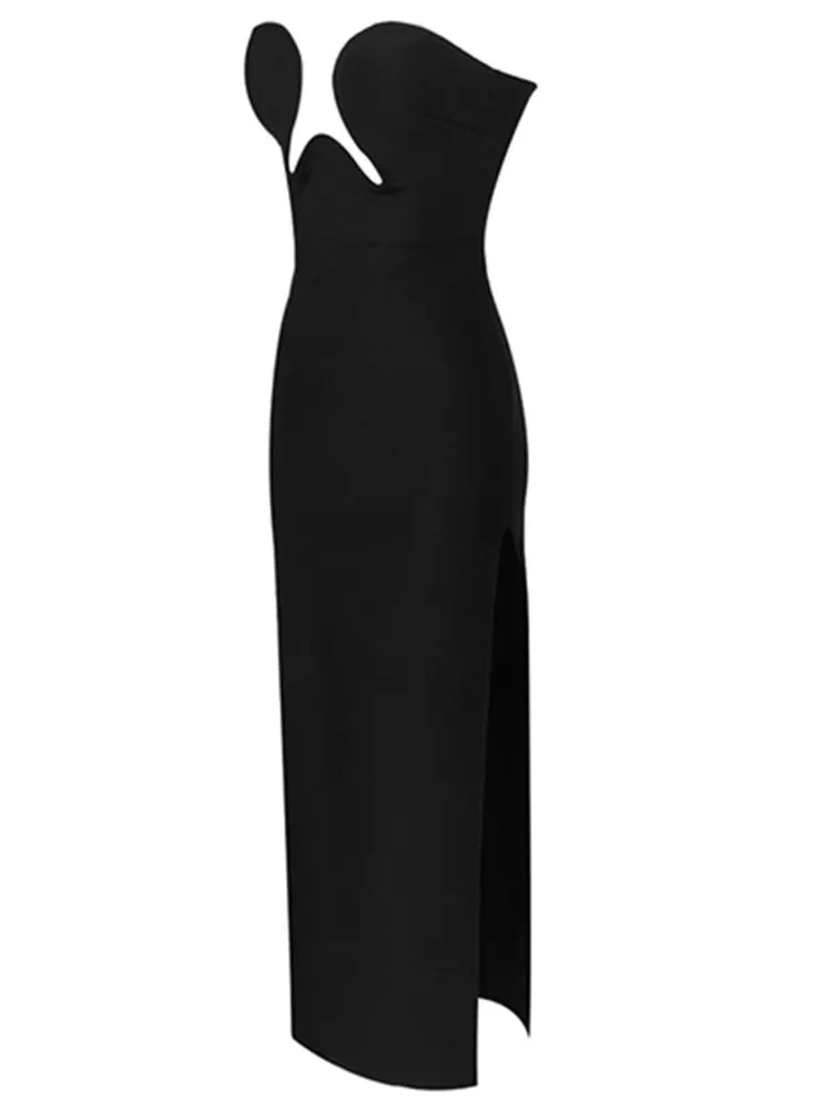 Sophisticated Cut-Out Glamour Dress - Image 17