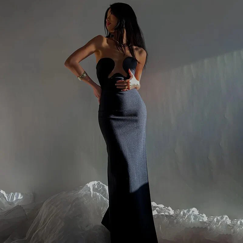 Sophisticated Cut-Out Glamour Dress - Image 4