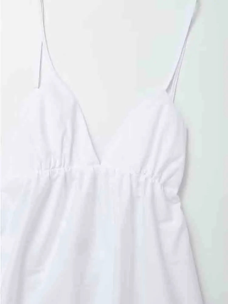 Spilling Secrets V Neck Long Maxi Dress - Image 5