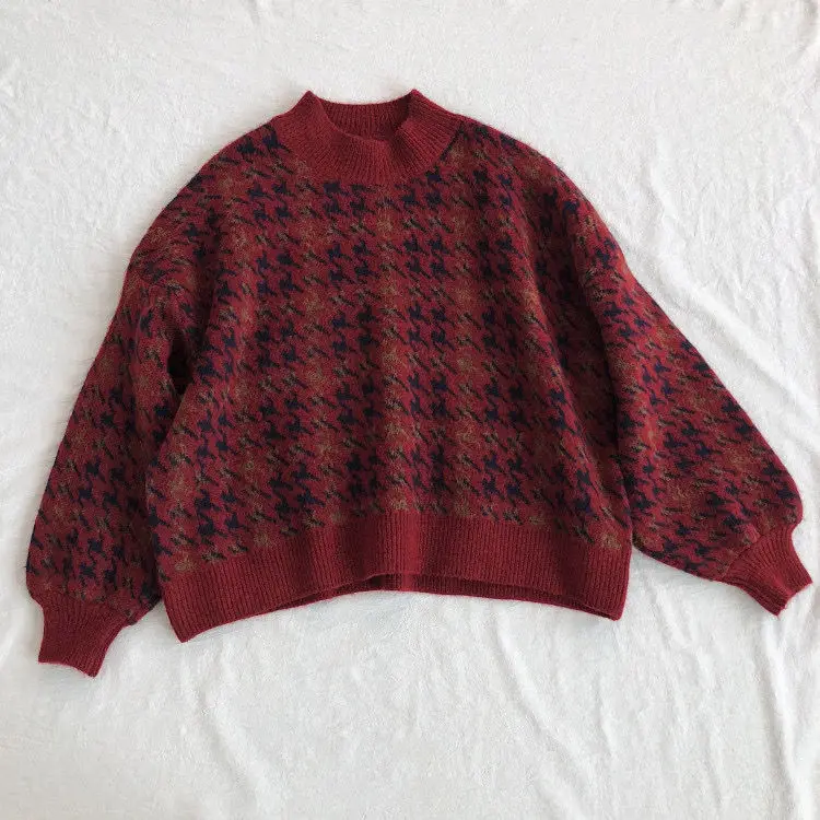 Star Gazer Chic Lantern Knitted Pullover - Image 17