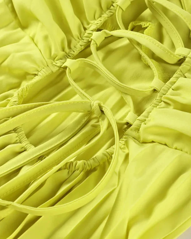 Starting Fresh Strapless Ribbon Maxi Dress - Image 8