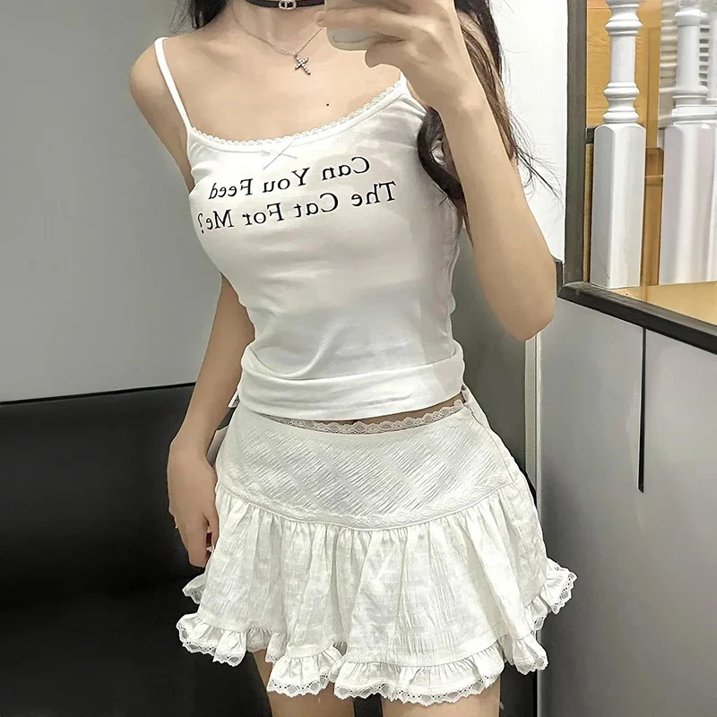 Stelia Ruffle Mini Skirt - Image 2