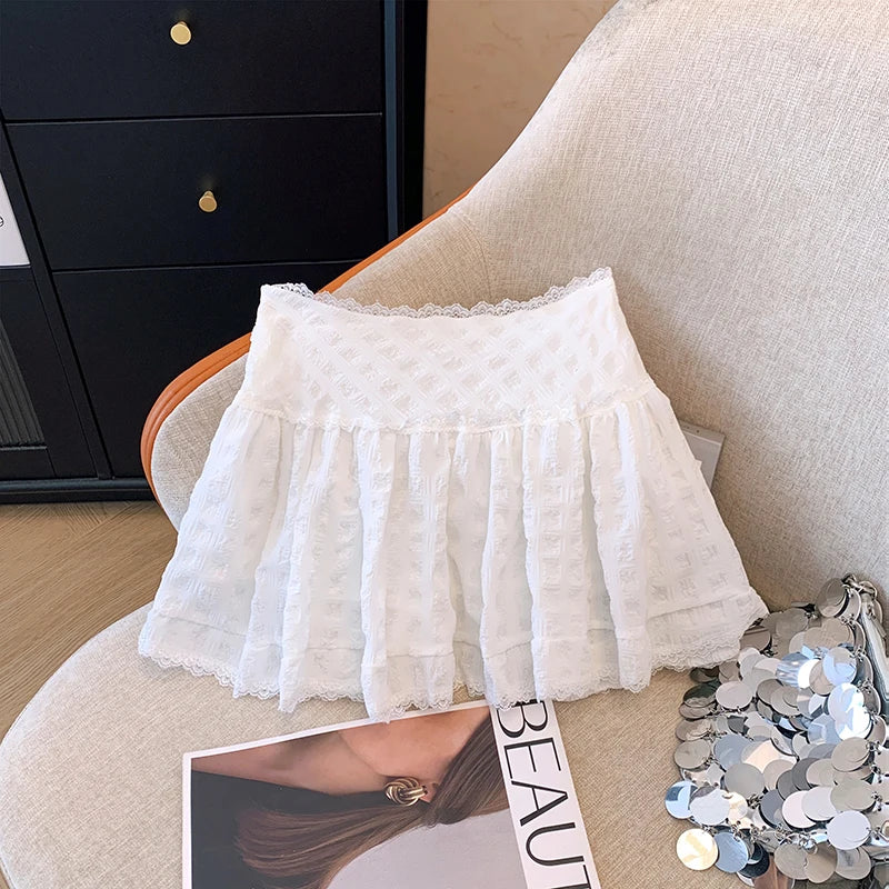Stelia Ruffle Mini Skirt - Image 3