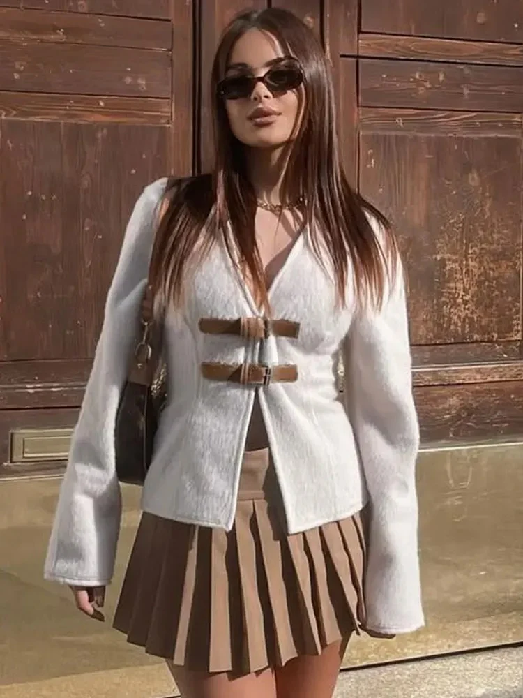 Stylish Shield Woolen Jacket - Image 4