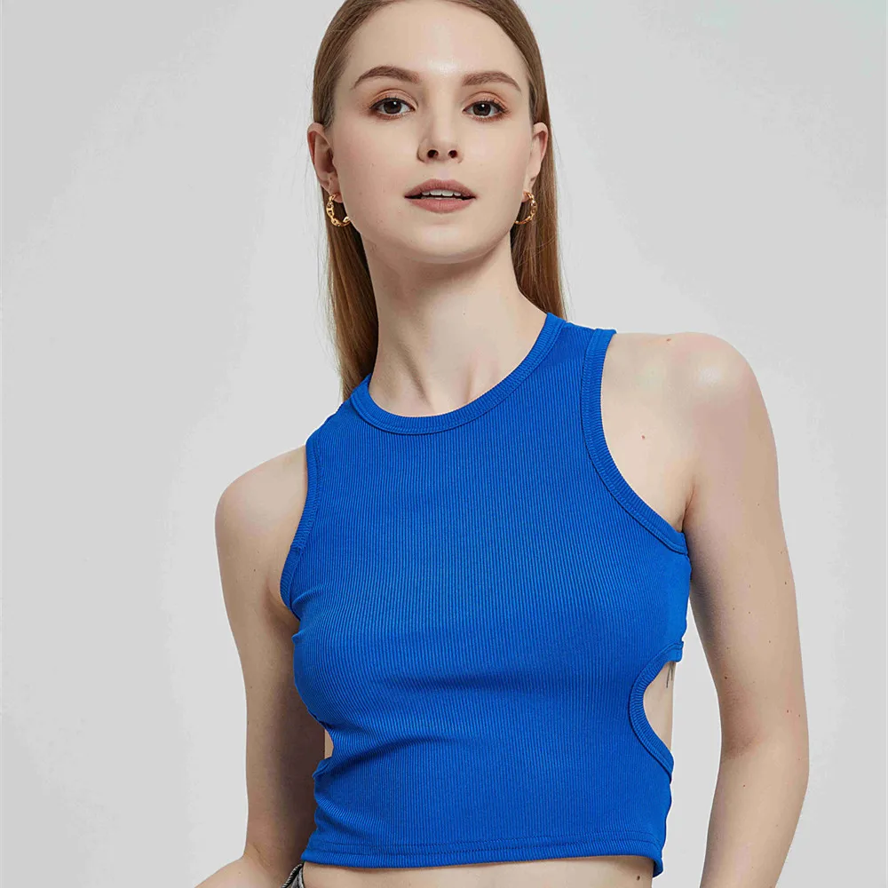 Sunburst Pop Crop Tank Top - Image 8