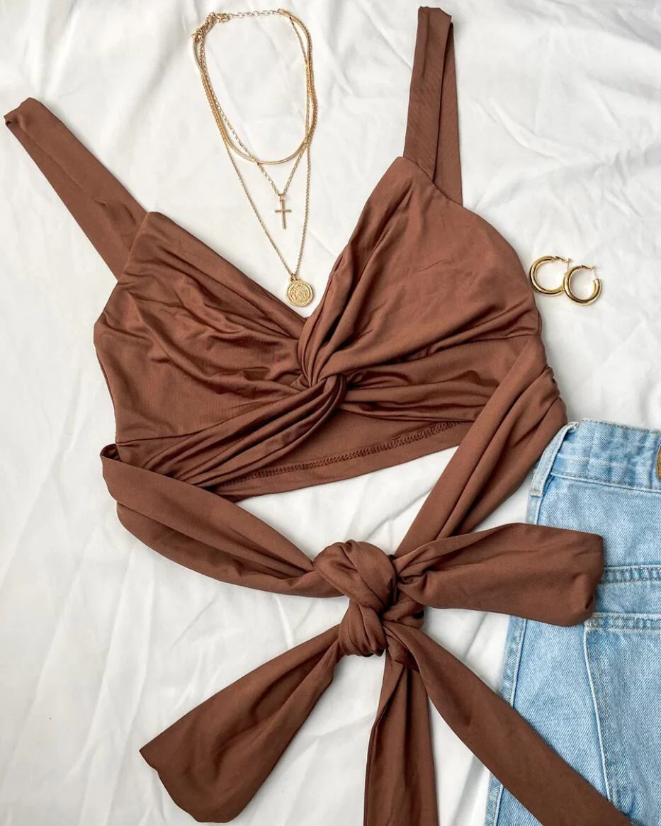 Swaying Strands Crop Top - Image 2